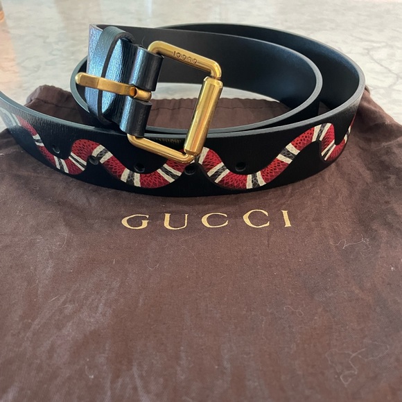 Gucci Accessories Authentic Gucci Kingsnake Belt Poshmark